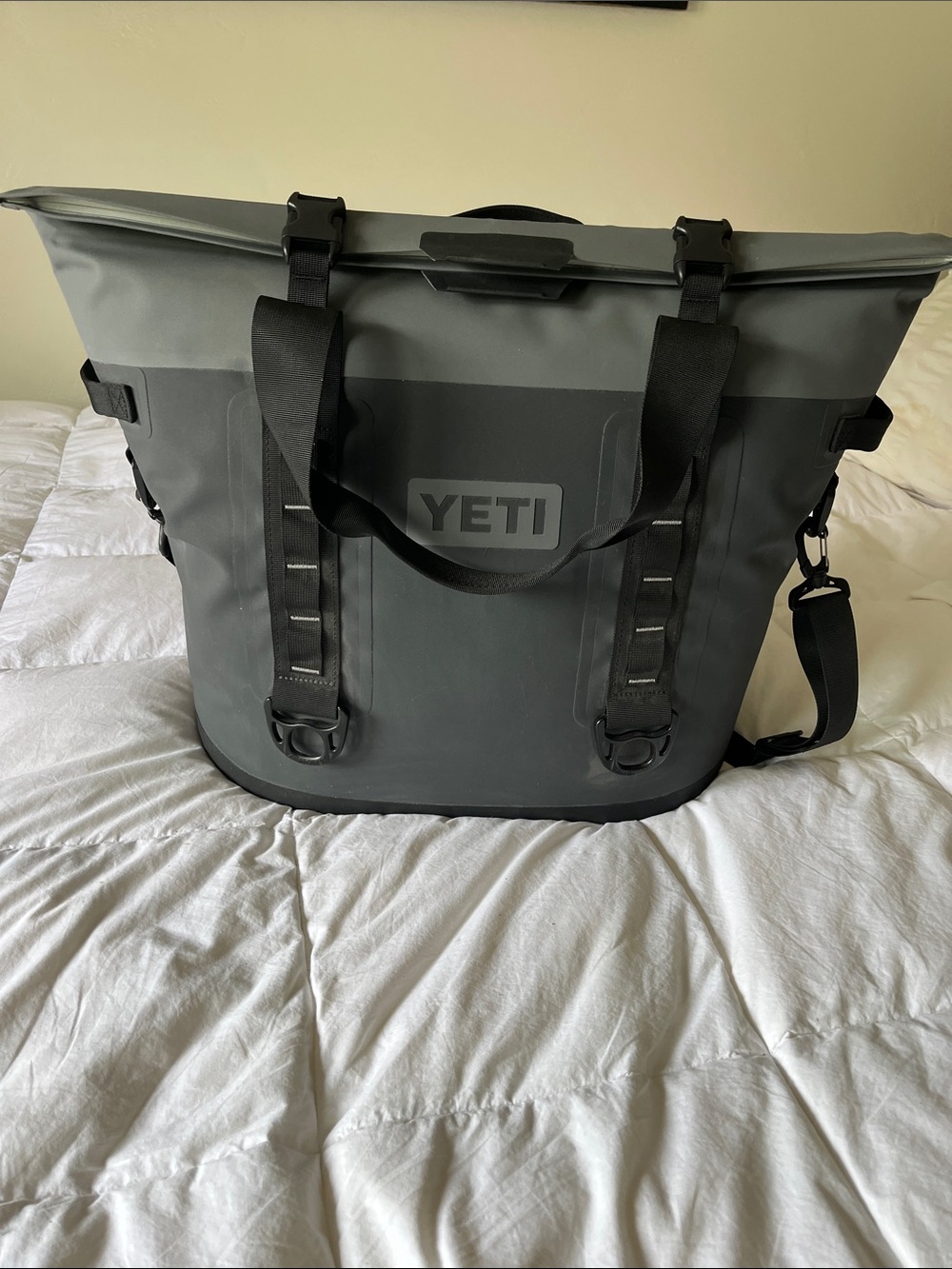 Yeti M30 Soft Cooler in Gray and Black